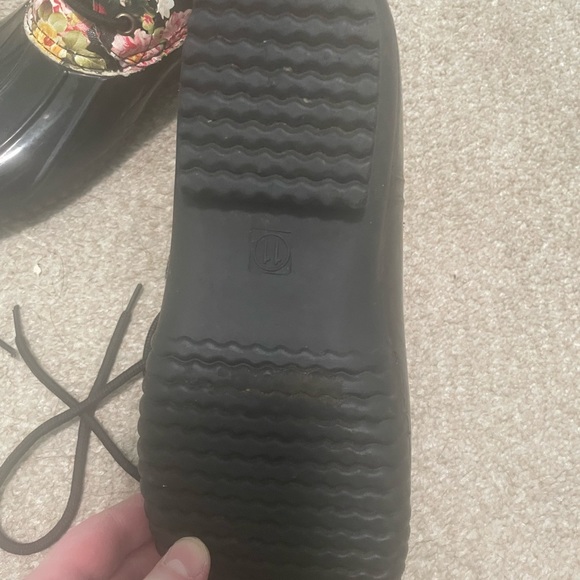 Steve Madden Floral Duck Boots - Picture 4 of 5